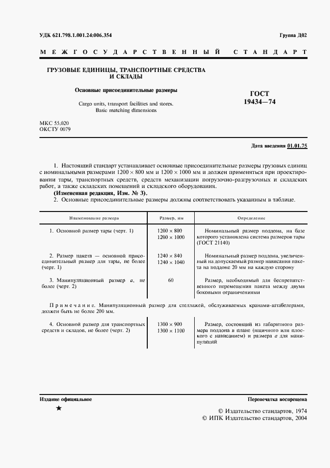 Страница 2 ГОСТ 19434-74