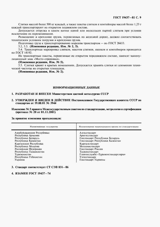 Страница 10 ГОСТ 19437-81