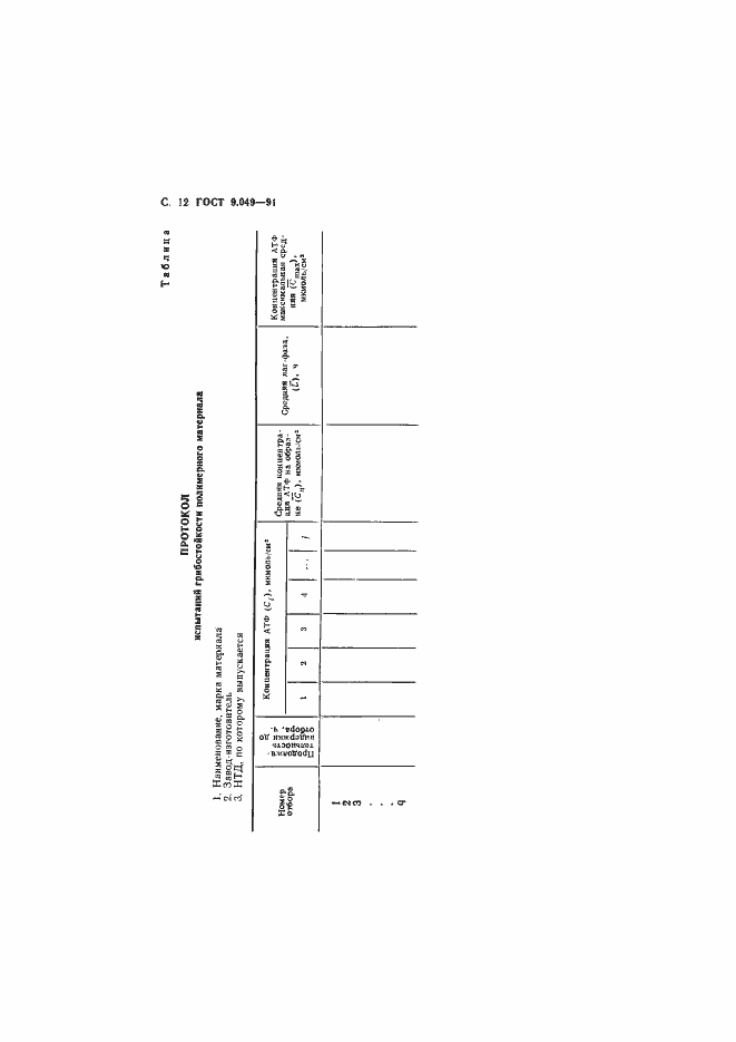 Страница 13 ГОСТ 9.049-91