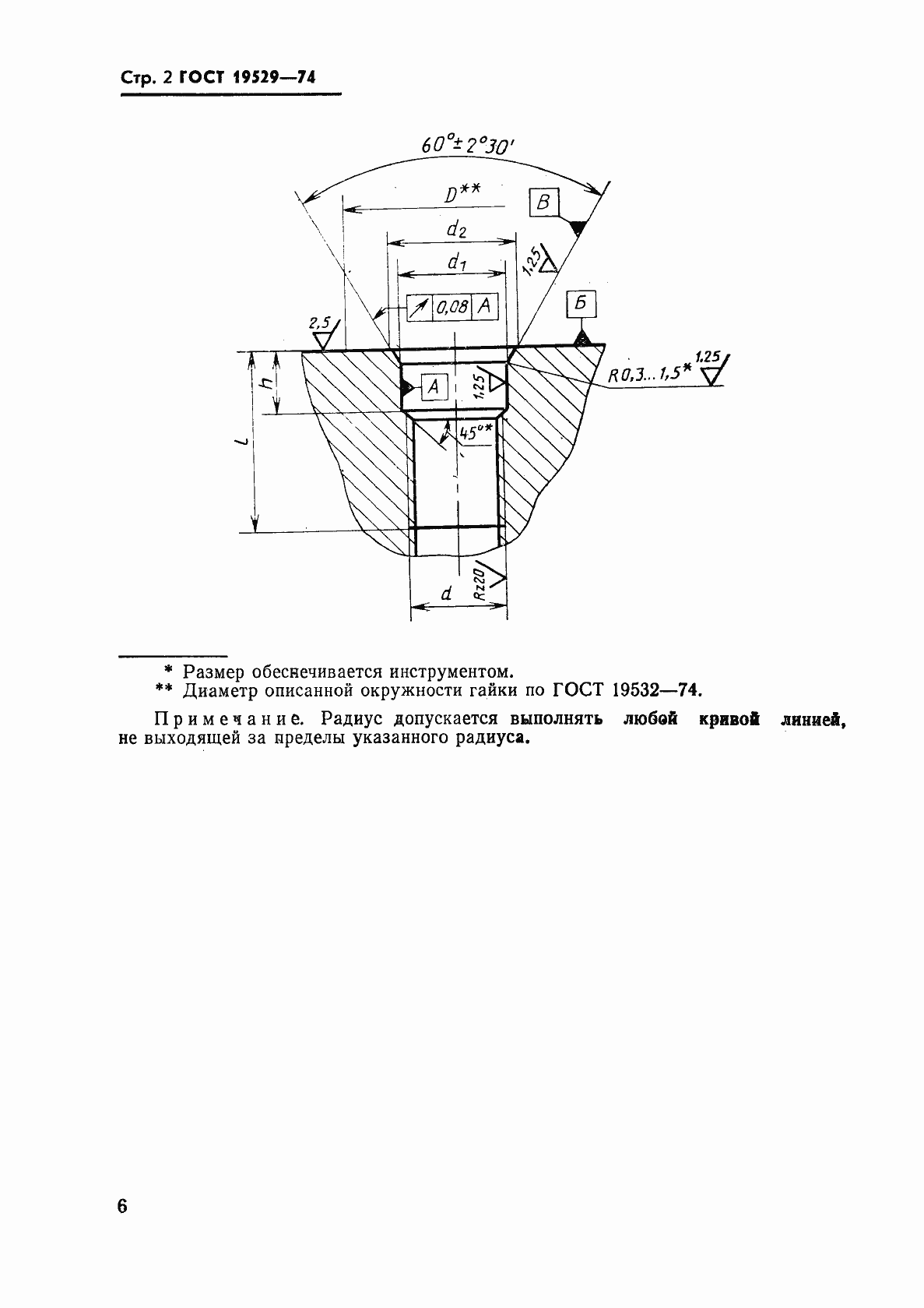Страница 2 ГОСТ 19529-74