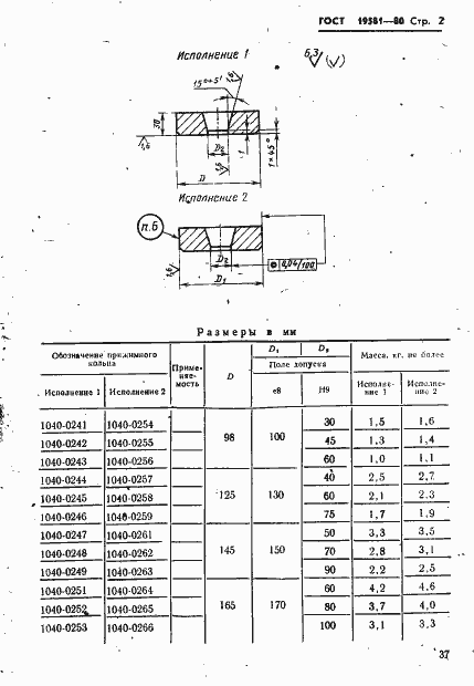 Страница 2 ГОСТ 19581-80