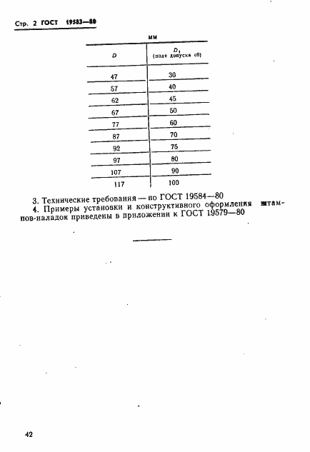 Страница 2 ГОСТ 19583-80