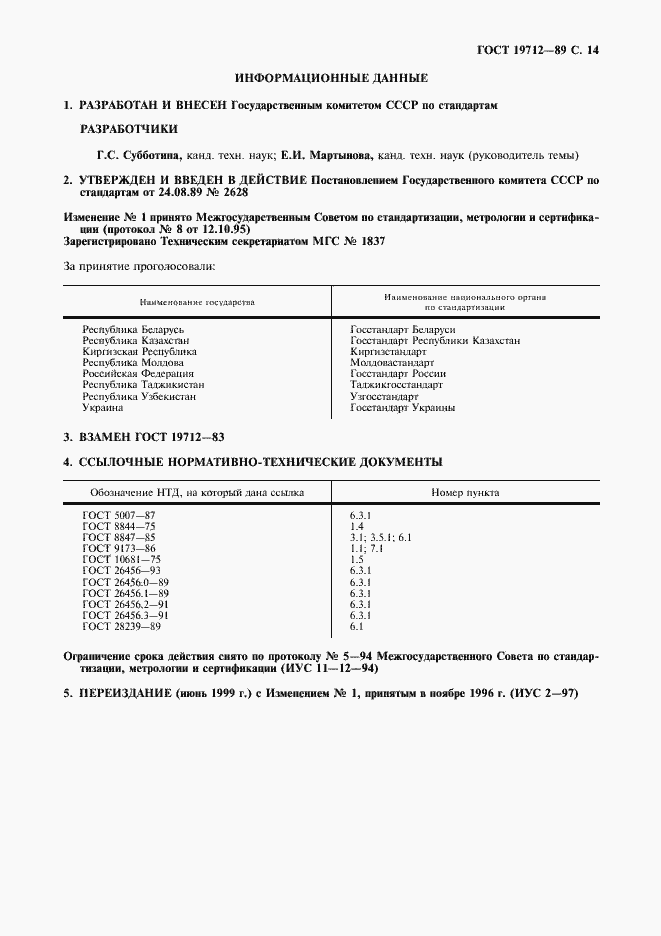Страница 15 ГОСТ 19712-89