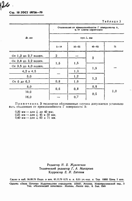 Страница 11 ГОСТ 19726-79