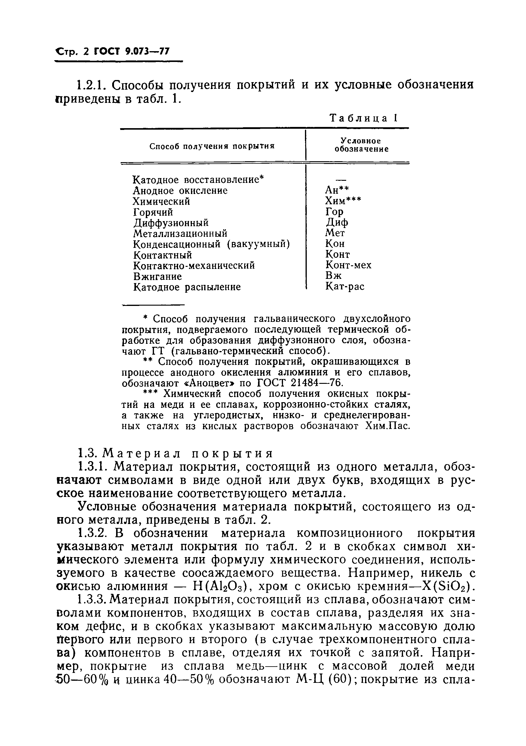 Страница 3 ГОСТ 9.073-77