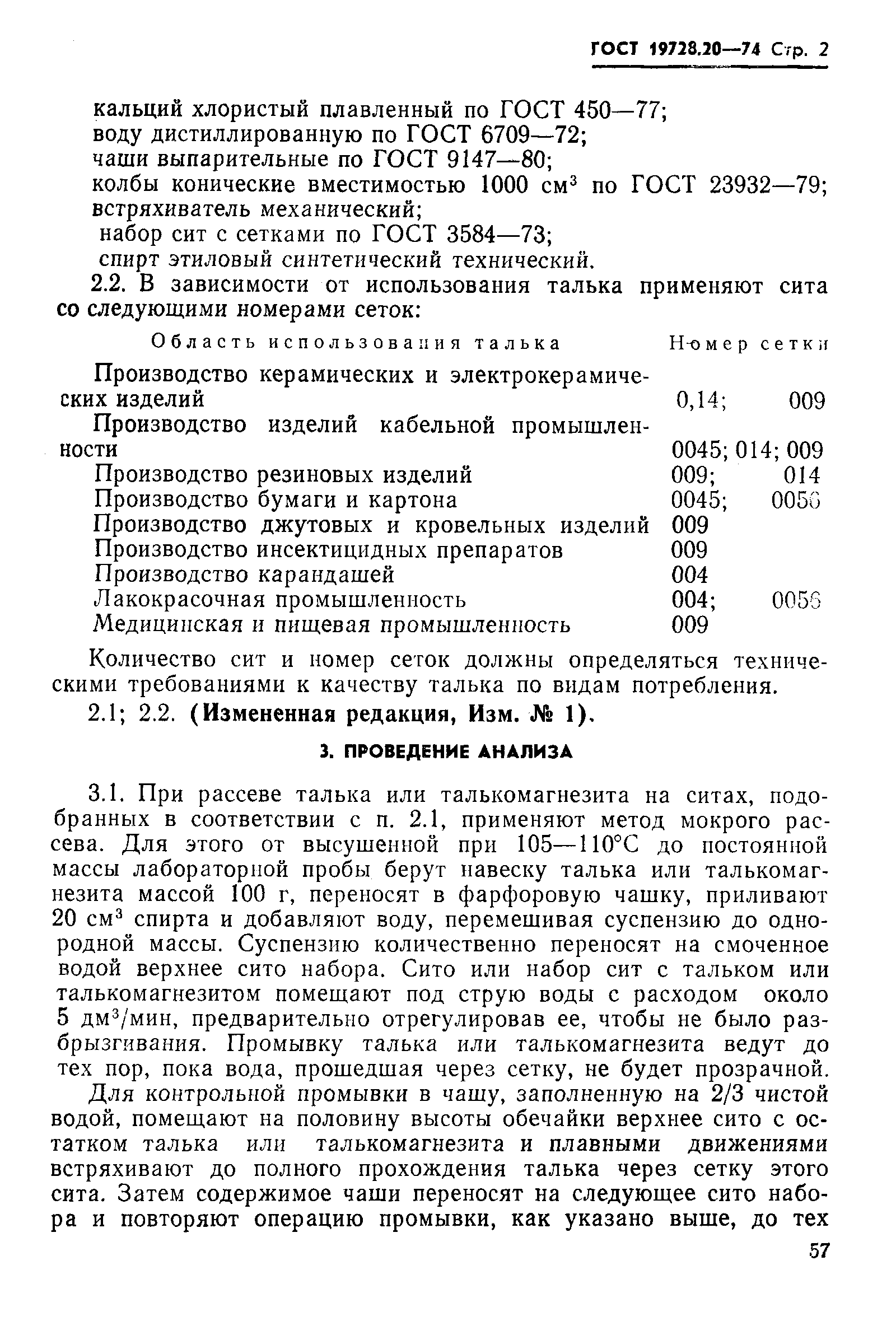 Страница 2 ГОСТ 19728.20-74