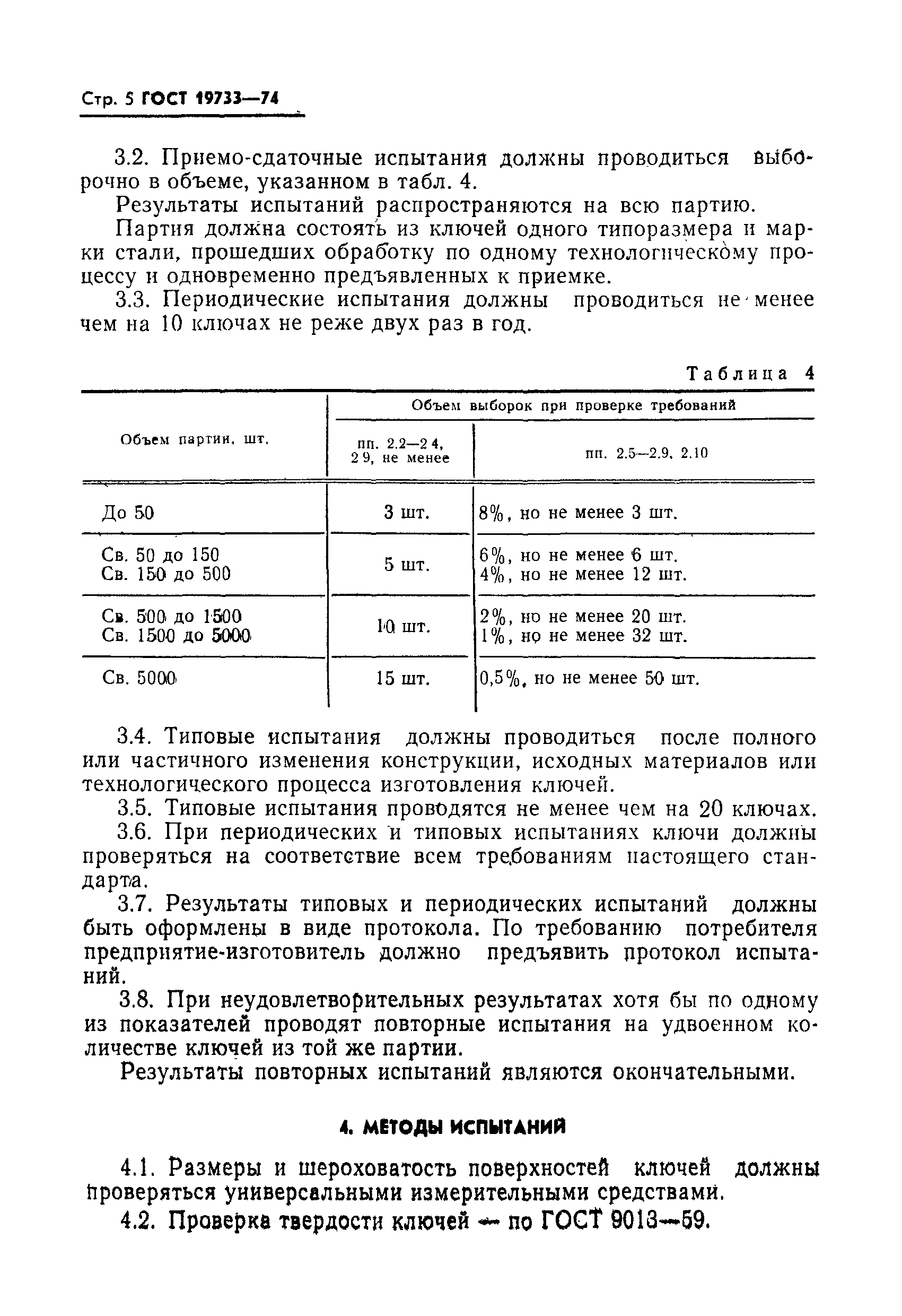 Страница 6 ГОСТ 19733-74
