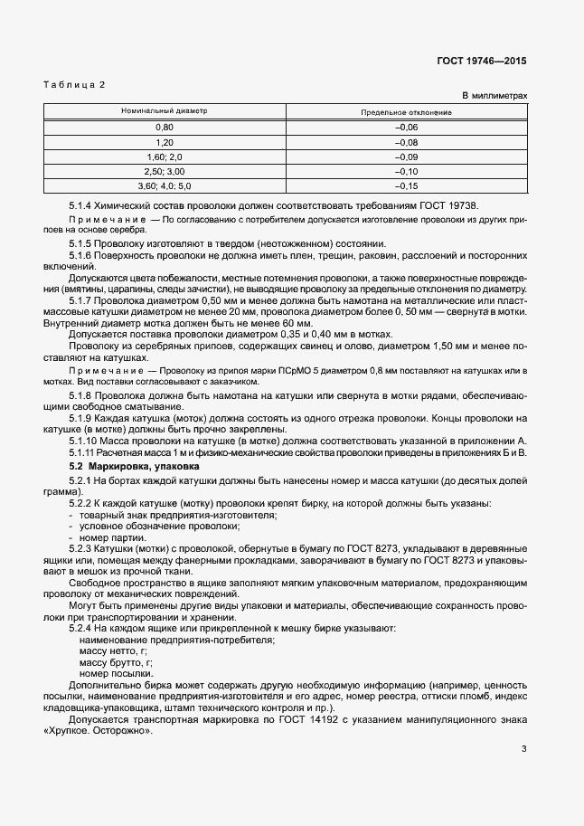 Страница 6 ГОСТ 19746-2015