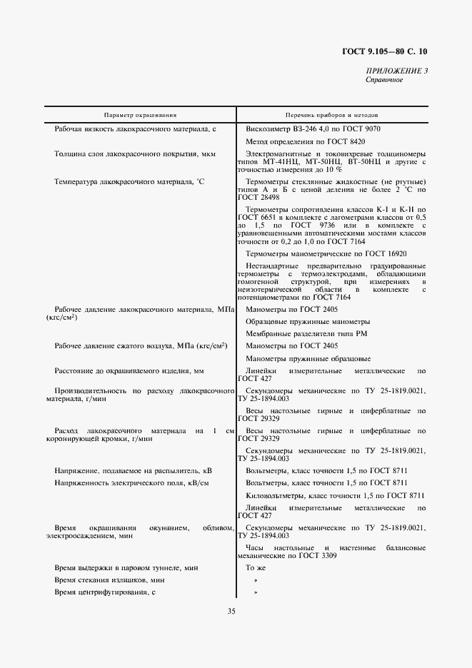 Страница 10 ГОСТ 9.105-80