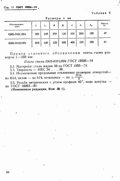 Страница 11 ГОСТ 19936-74