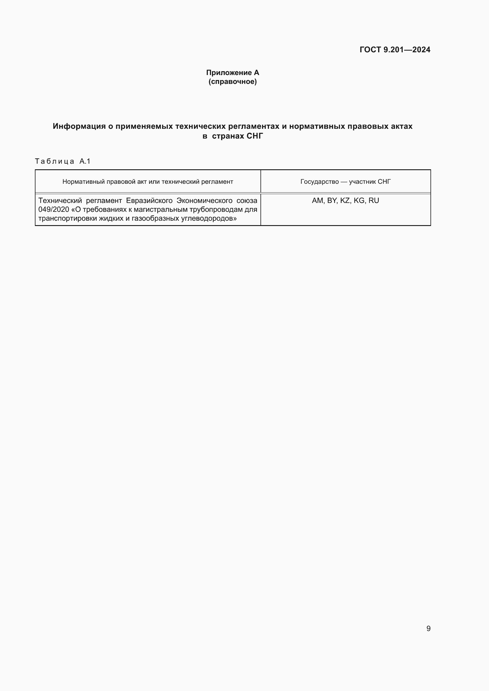 Страница 13 ГОСТ 9.201-2024