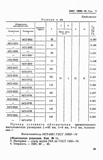 Страница 9 ГОСТ 19959-74