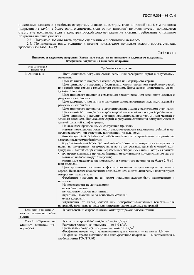 Страница 5 ГОСТ 9.301-86