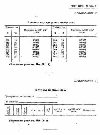 Страница 6 ГОСТ 20018-74