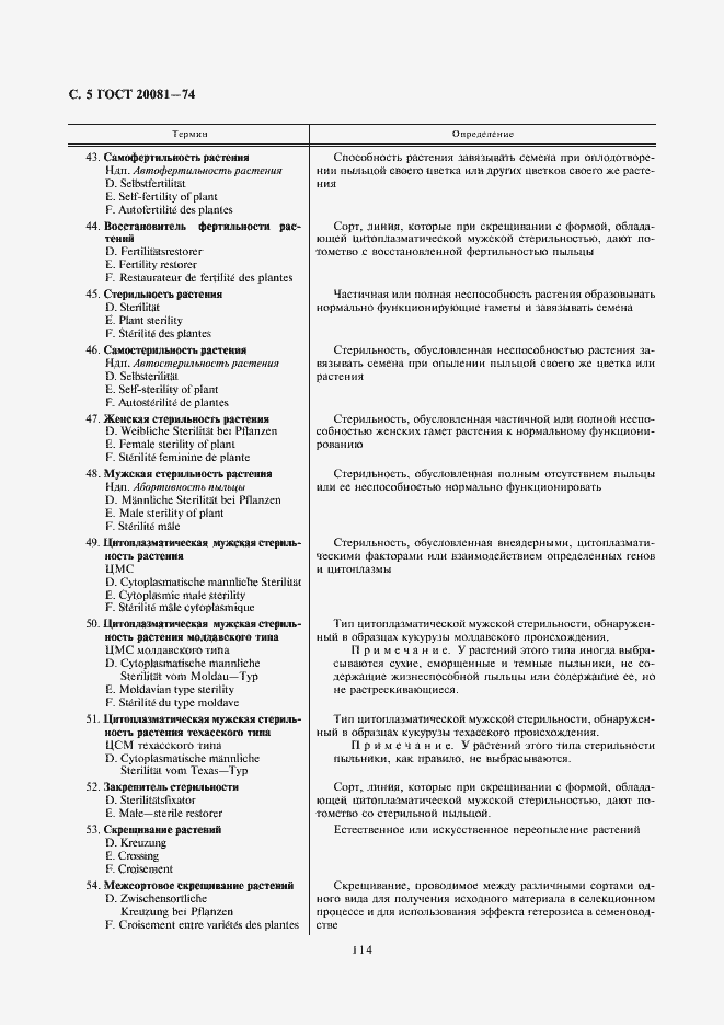 Страница 5 ГОСТ 20081-74