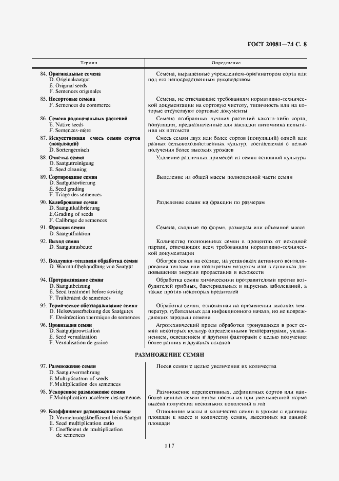 Страница 8 ГОСТ 20081-74