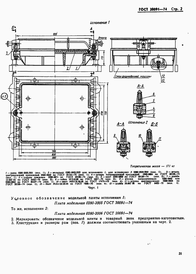 Страница 2 ГОСТ 20091-74