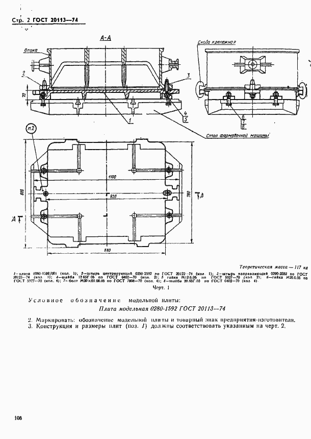 Страница 2 ГОСТ 20113-74