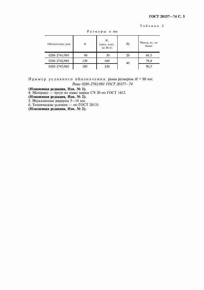 Страница 6 ГОСТ 20157-74