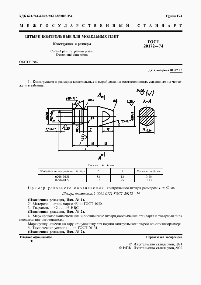 Страница 2 ГОСТ 20172-74