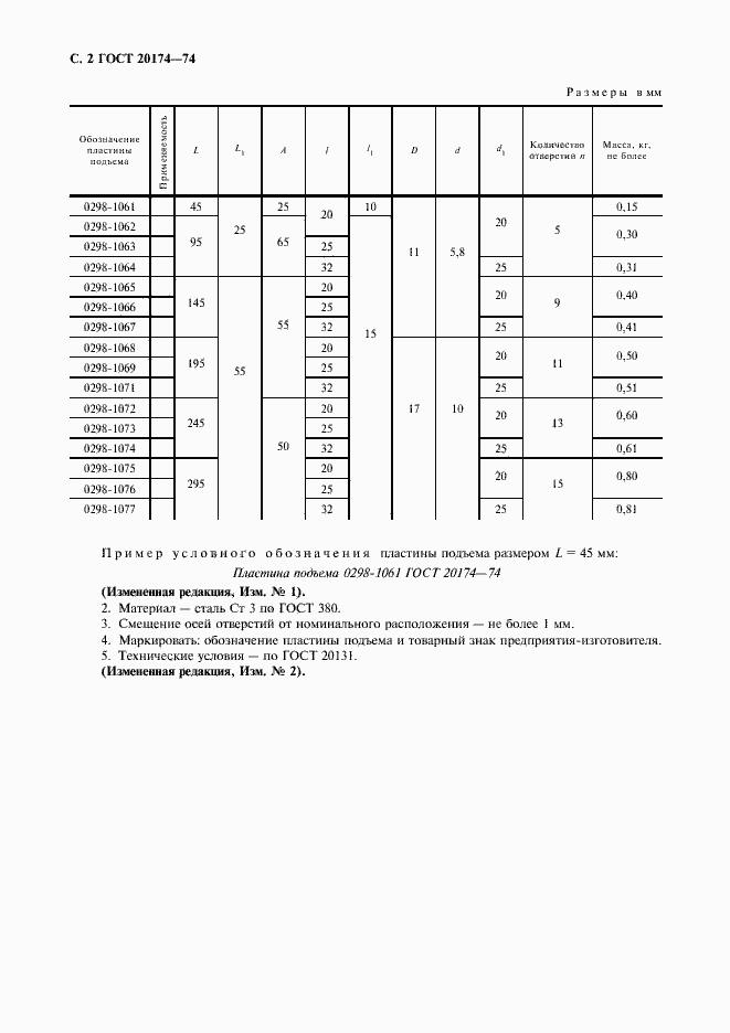 Страница 3 ГОСТ 20174-74