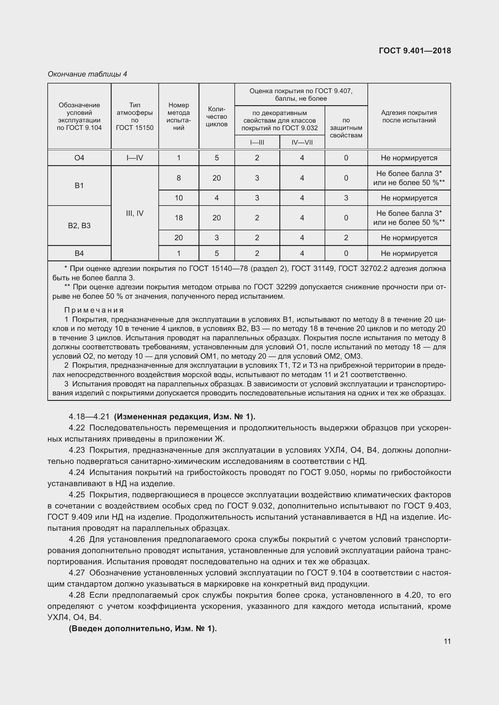 Страница 18 ГОСТ 9.401-2018