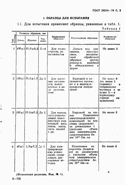 Страница 3 ГОСТ 20214-74