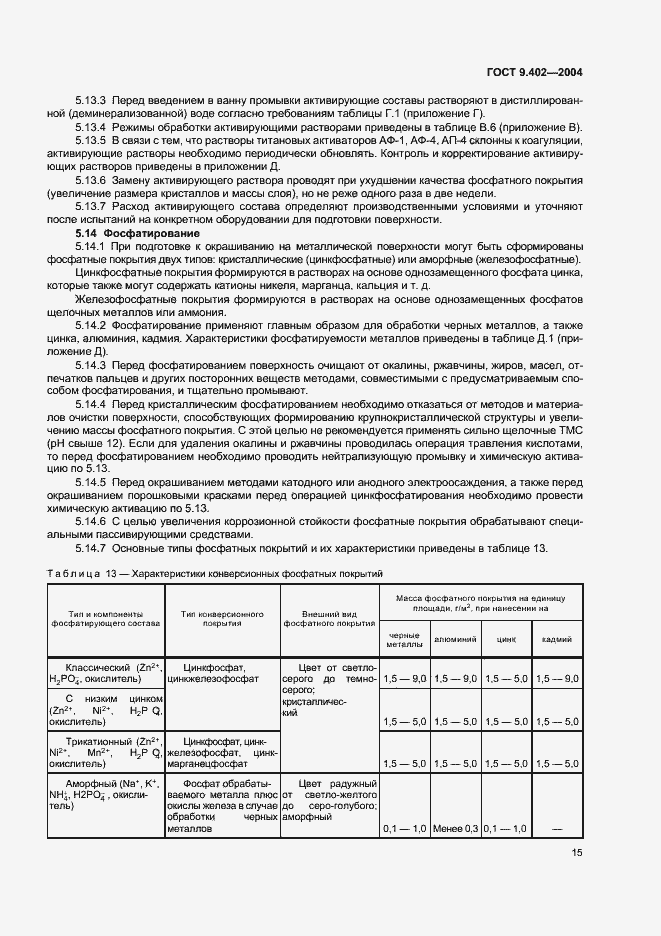 Страница 19 ГОСТ 9.402-2004