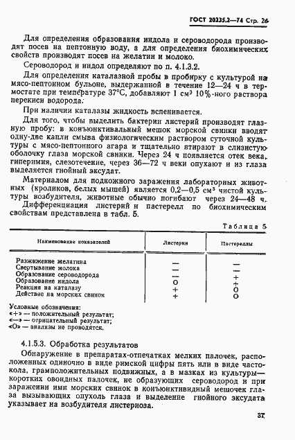 Страница 26 ГОСТ 20235.2-74