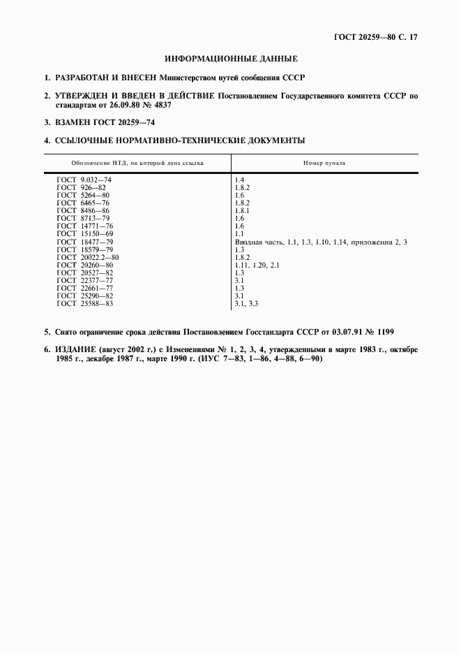 Страница 18 ГОСТ 20259-80