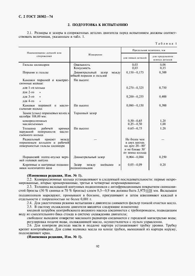 Страница 2 ГОСТ 20302-74