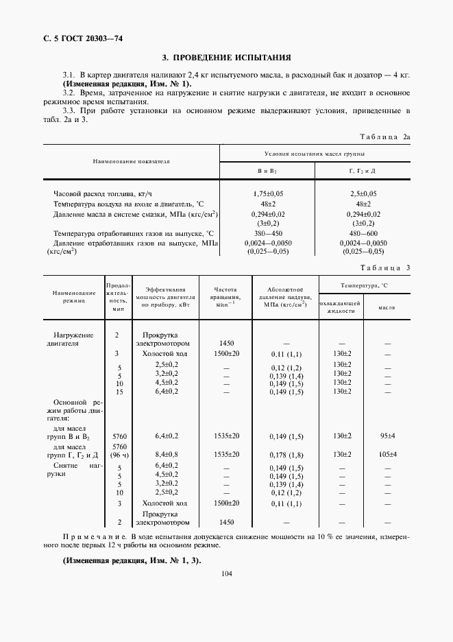 Страница 5 ГОСТ 20303-74