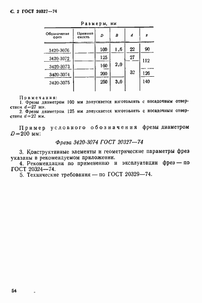 Страница 2 ГОСТ 20327-74