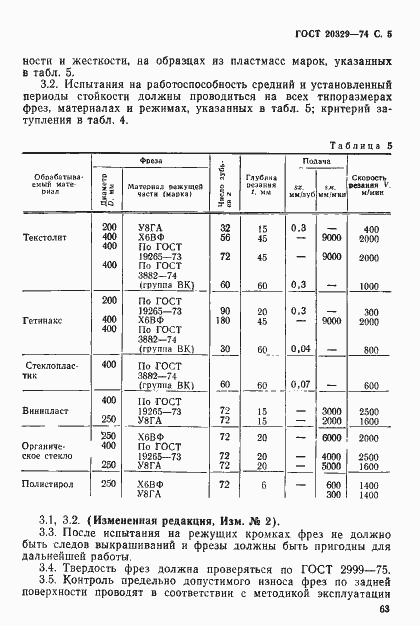 Страница 5 ГОСТ 20329-74