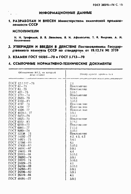 Страница 17 ГОСТ 20370-74