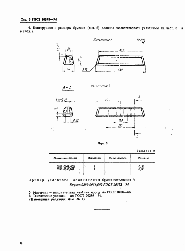 Страница 5 ГОСТ 20378-74