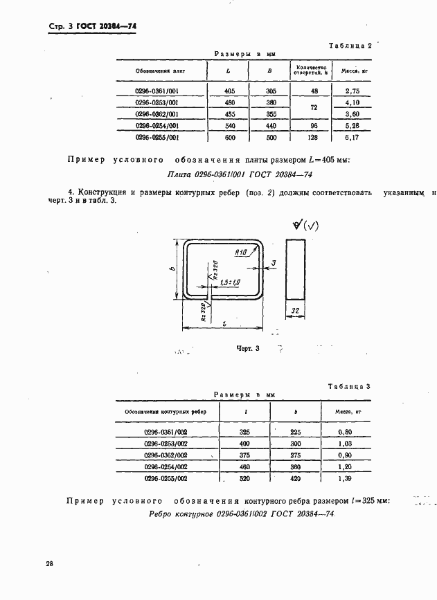 Страница 3 ГОСТ 20384-74