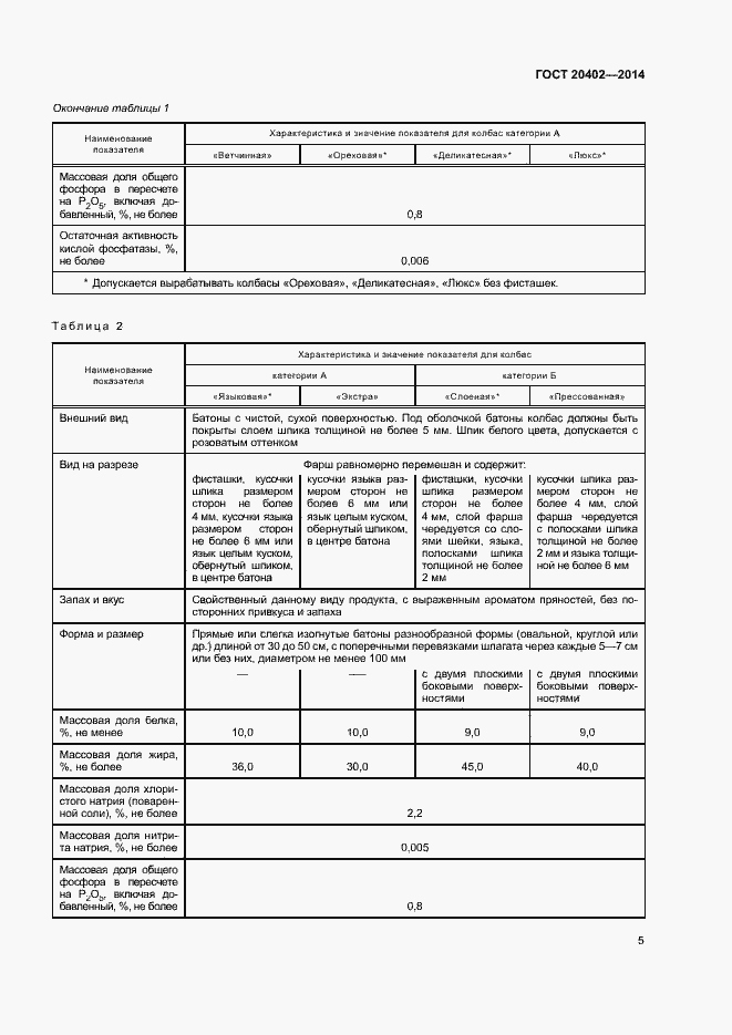 Страница 8 ГОСТ 20402-2014
