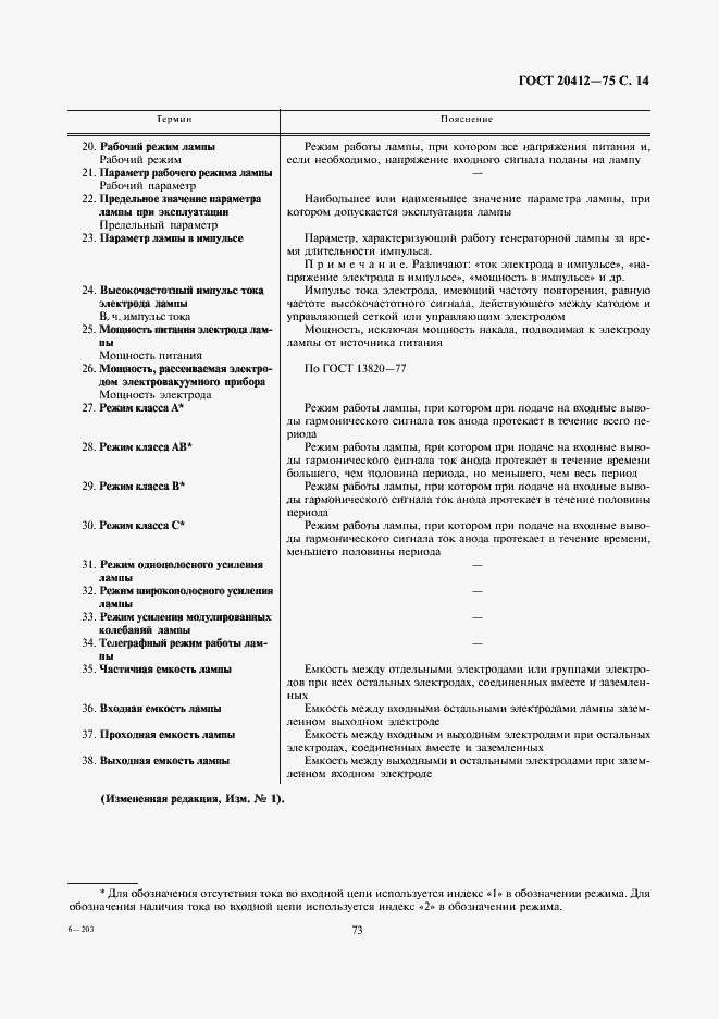 Страница 14 ГОСТ 20412-75