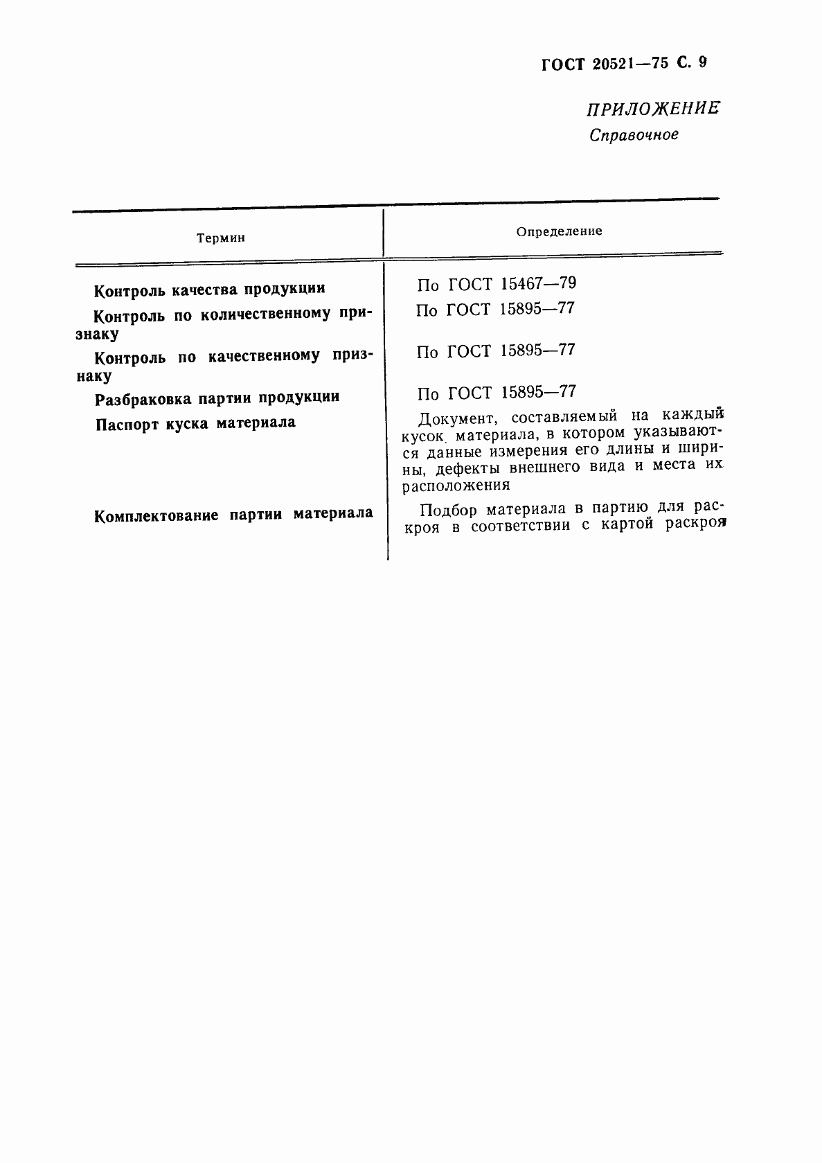 Страница 10 ГОСТ 20521-75