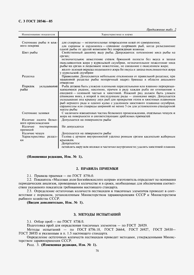 Страница 3 ГОСТ 20546-85