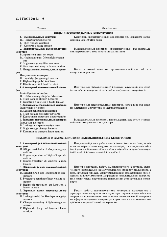 Страница 2 ГОСТ 20693-75