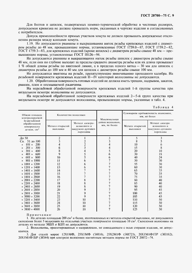 Страница 10 ГОСТ 20700-75