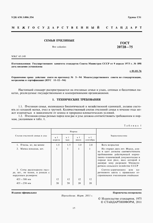 Страница 3 ГОСТ 20728-75