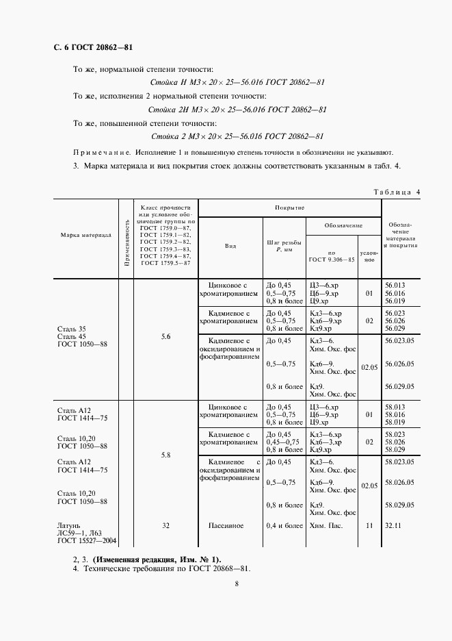 Страница 8 ГОСТ 20862-81