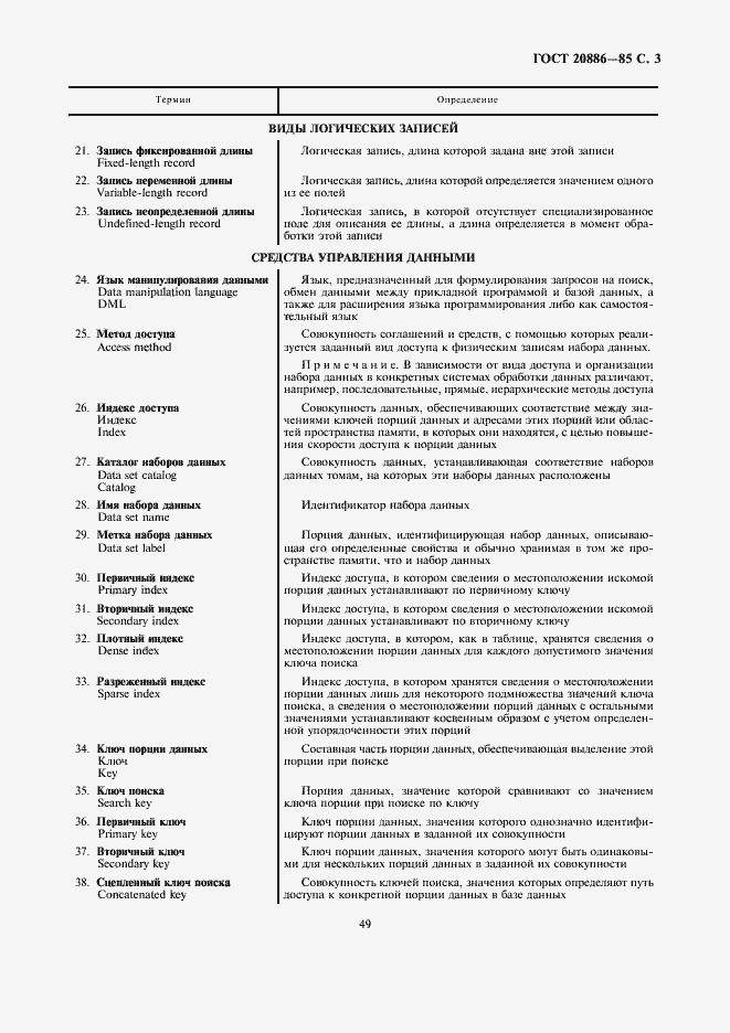 Страница 3 ГОСТ 20886-85