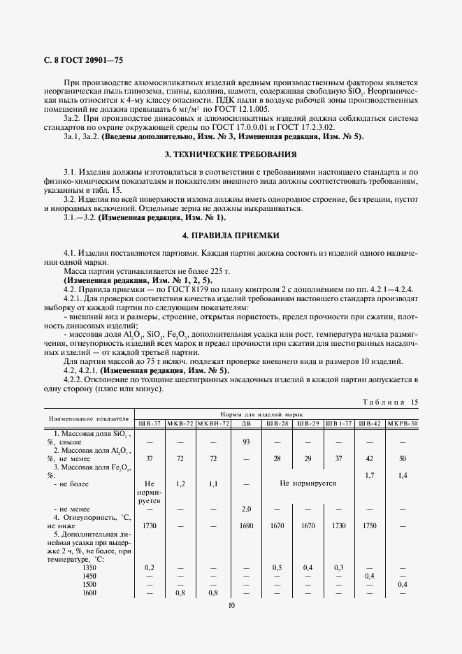 Страница 10 ГОСТ 20901-75