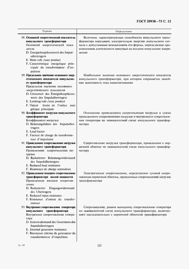 Страница 12 ГОСТ 20938-75