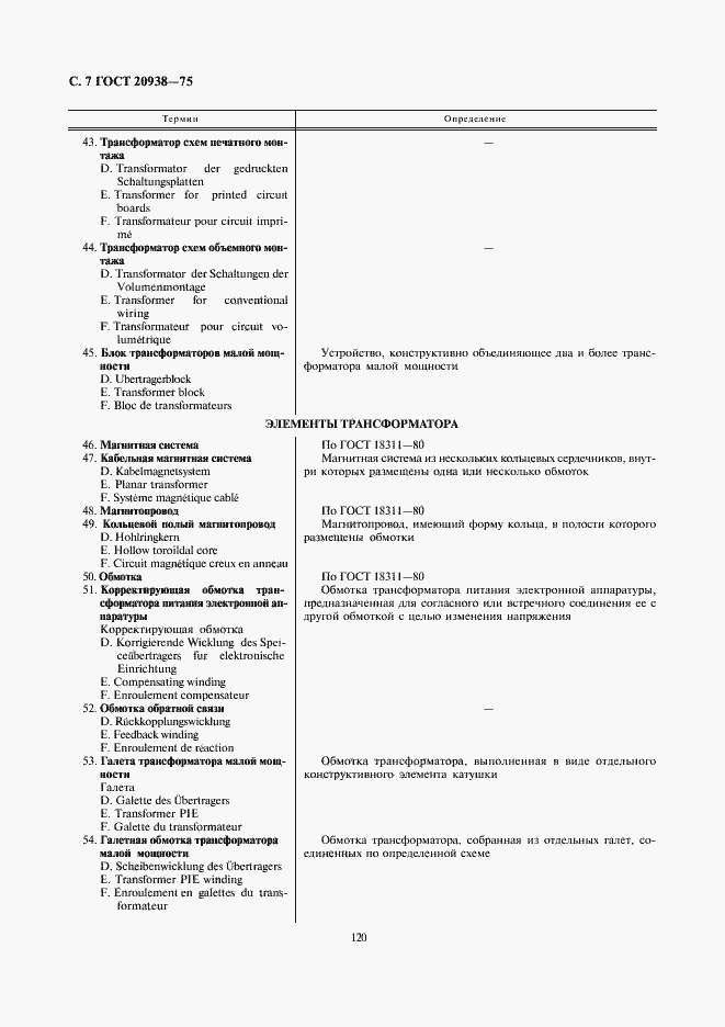 Страница 7 ГОСТ 20938-75