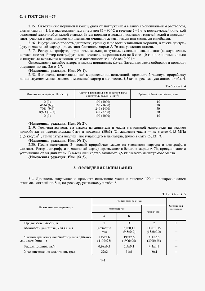 Страница 4 ГОСТ 20994-75